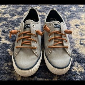 Sperry canvas slip-on sneaker